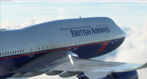 Salty Simulations | Boeing 747-8i | BRITISH AIRWAYS Landor | G-BNLY thumbnail 4