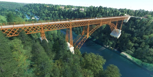 San Michele Bridge Paderno