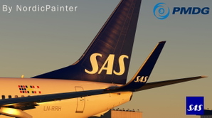 SAS B737-800 LN-RRH (Freja Viking)  thumbnail 1