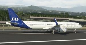 SAS / Scandinavian Airlines "SE-DMO" "Jarl Viking" LatinVFR A321 Neo LR leap thumbnail 6