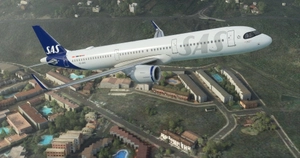 SAS / Scandinavian Airlines "SE-DMO" "Jarl Viking" LatinVFR A321 Neo LR leap thumbnail 7