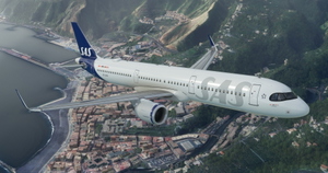 SAS / Scandinavian Airlines "SE-DMO" "Jarl Viking" LatinVFR A321 Neo LR leap thumbnail 9