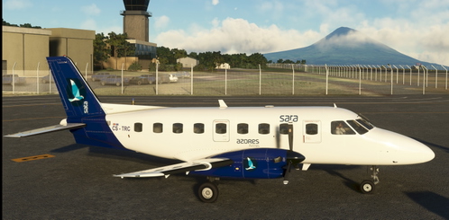 SATA Azores Airlines Fictional EMB 110 Livery