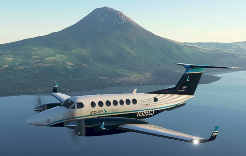 SATA Azores Airlines Fictional King Air 350 Livery