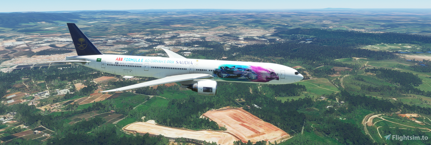 SAUDI ARABIAN AIRLINES BOEING777す Beeksphotos | Saudi Arabian Airlines, Boeing 777-300ER, HZ