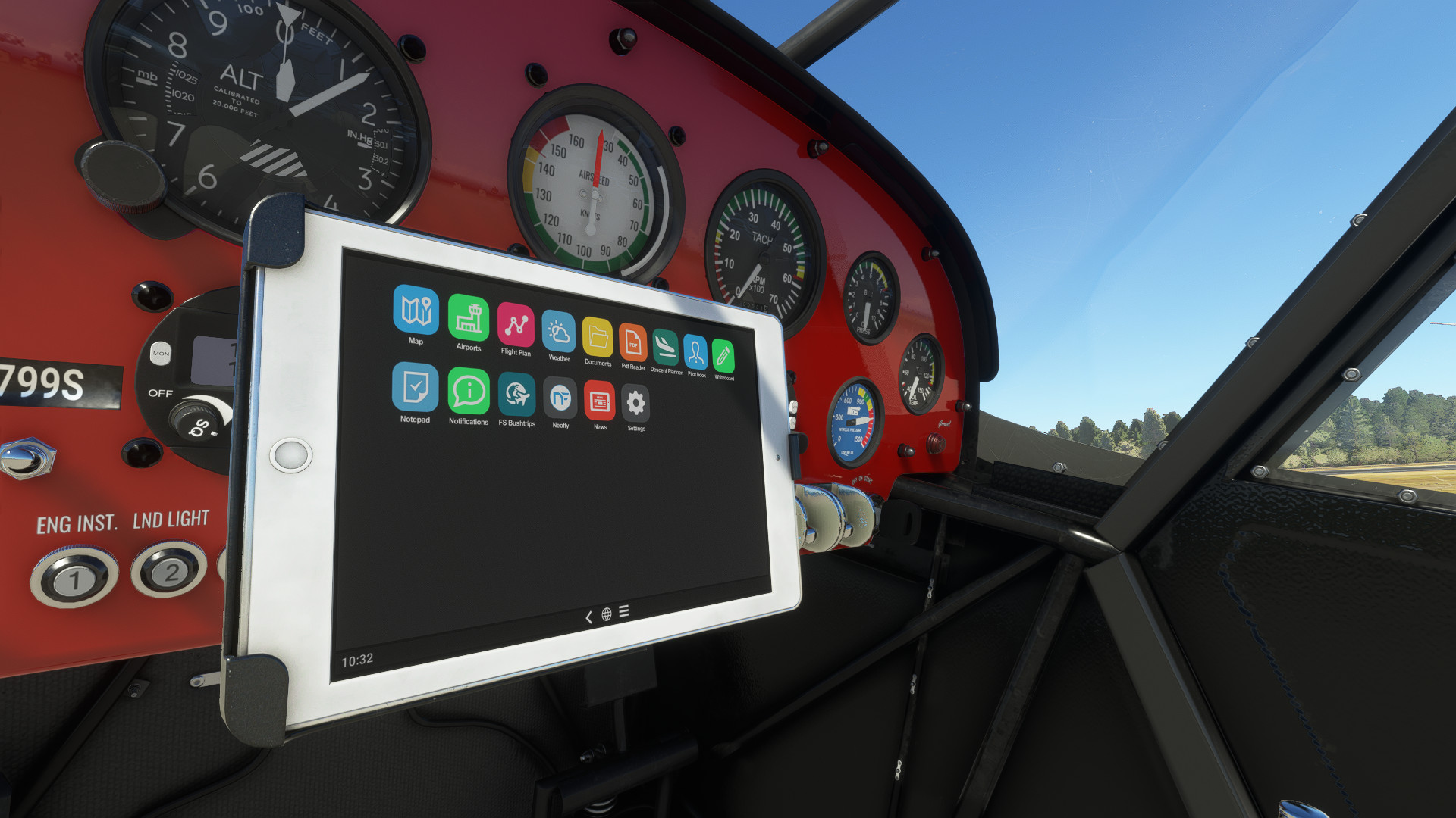 Savage (Cub/Grravel/Carbon) Avionics/Sky4Sim Tablet Mod - Image 1