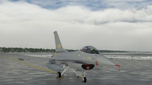 SC Designs – F–16C 86-335 18th AGRS "Post-Depot Ferry Scheme"