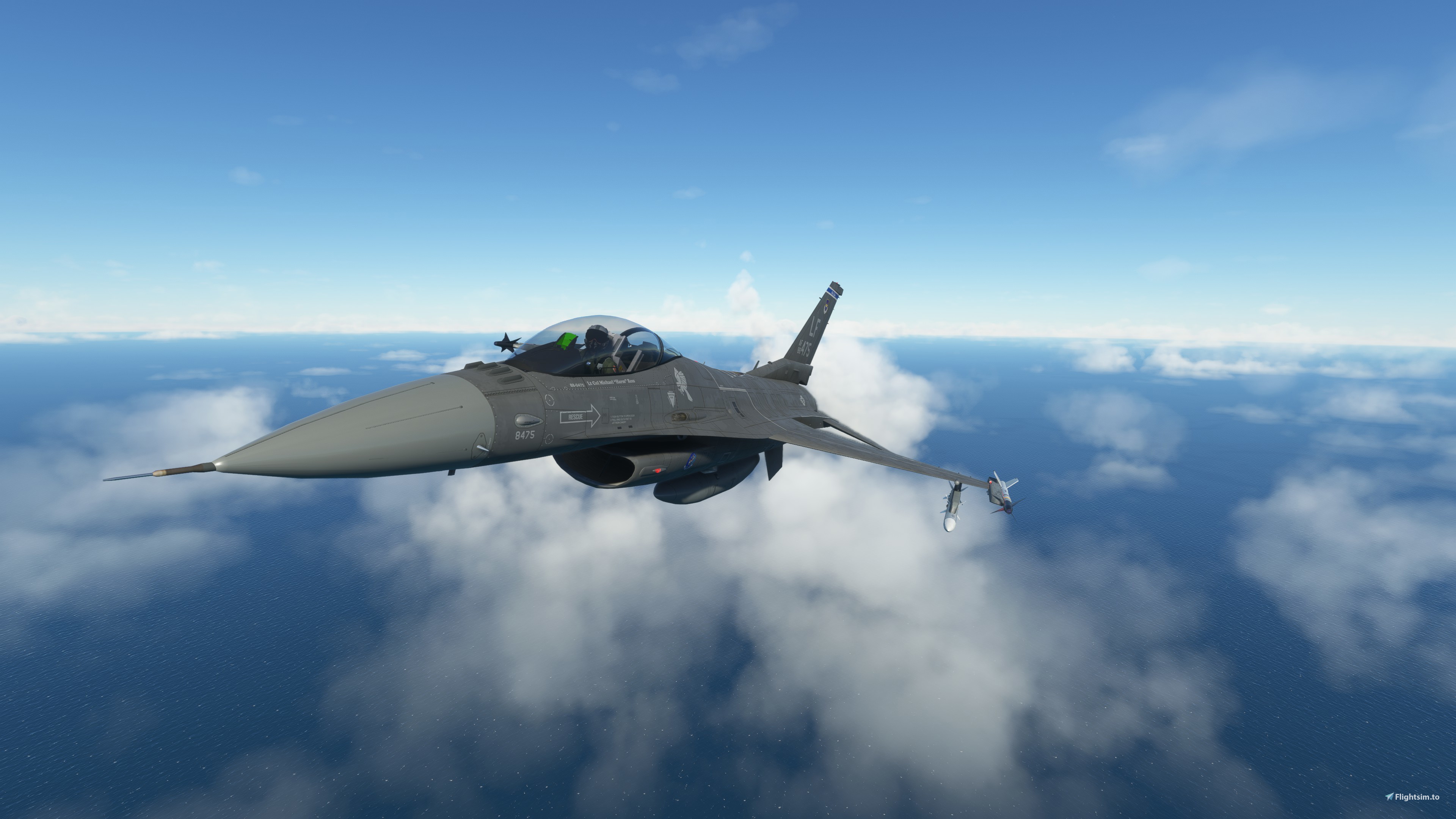 SC Designs F 16 USAF 309th FS Wild Ducks MSFS Add on Flightsim to