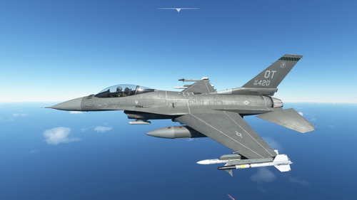 SC Designs F-16 USAF 422d TES - Green Bats