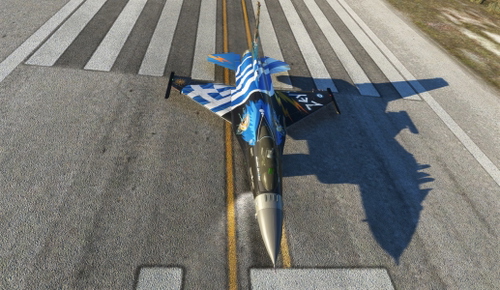 SC Designs F-16C Hellenic Air Force Demo Team “Zeus”