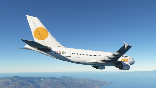 Scanair A310 SE-DFK circa 1986