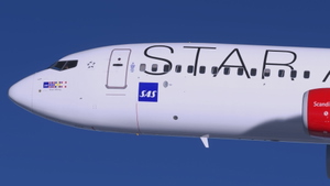 Scandinavian Airlines 'Star Alliance' [4K] LN-RRE - PMDG 737-800 thumbnail 2