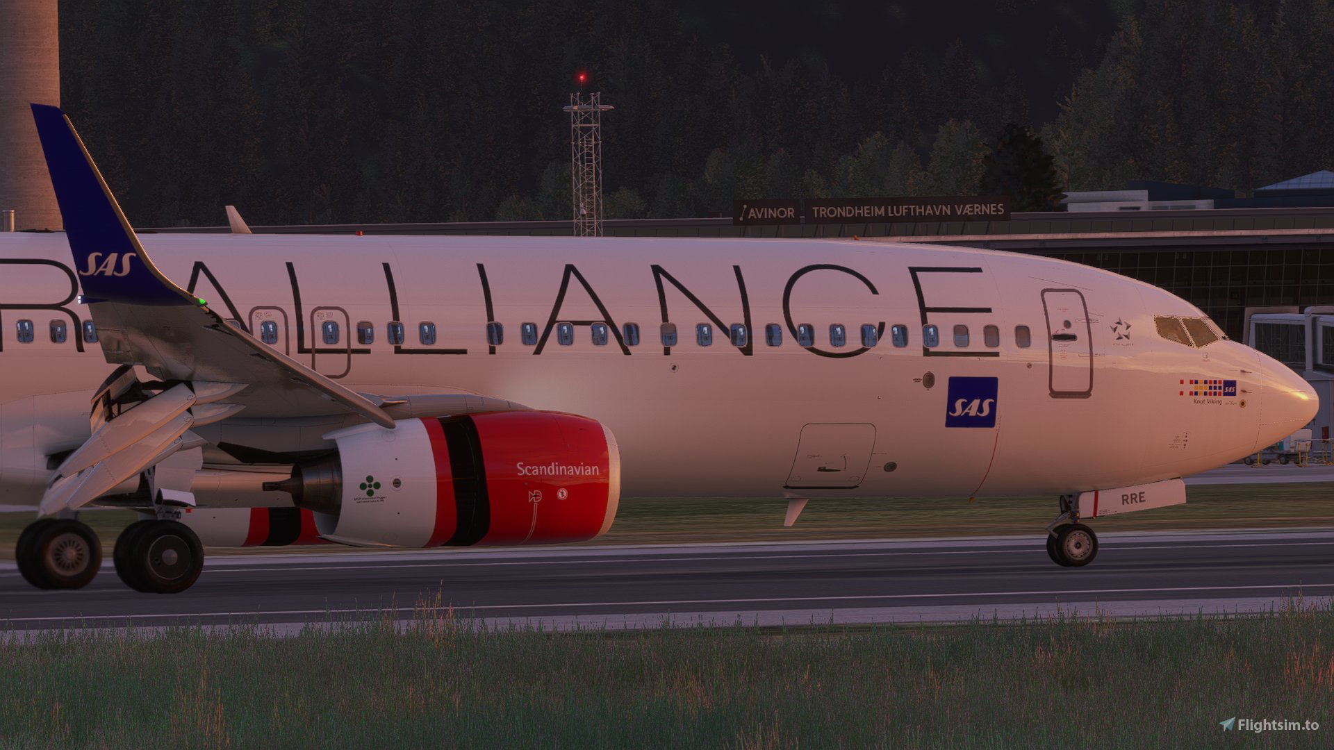 Scandinavian Airlines 'Star Alliance' [4K] LN-RRE - PMDG 737