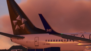 Scandinavian Airlines 'Star Alliance' [4K] LN-RRE - PMDG 737-800 thumbnail 6