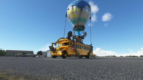School bus livery for Battlebus