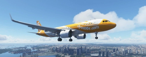 Scoot Asobo A320 NEO
