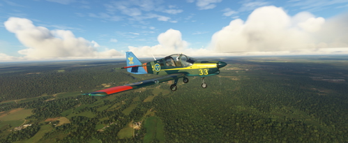Scottish Aviation Bulldog - Swedish Air Force SK61 E33