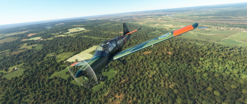 Scottish Aviation Bulldog - Swedish Air Force SK61 E37 Clean version