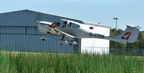Sevenair Academy DA40NG Livery (G-CTSS)