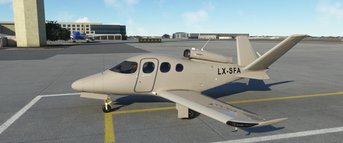 SF50 Vision Jet G2 LX-SFA & Custom reg.