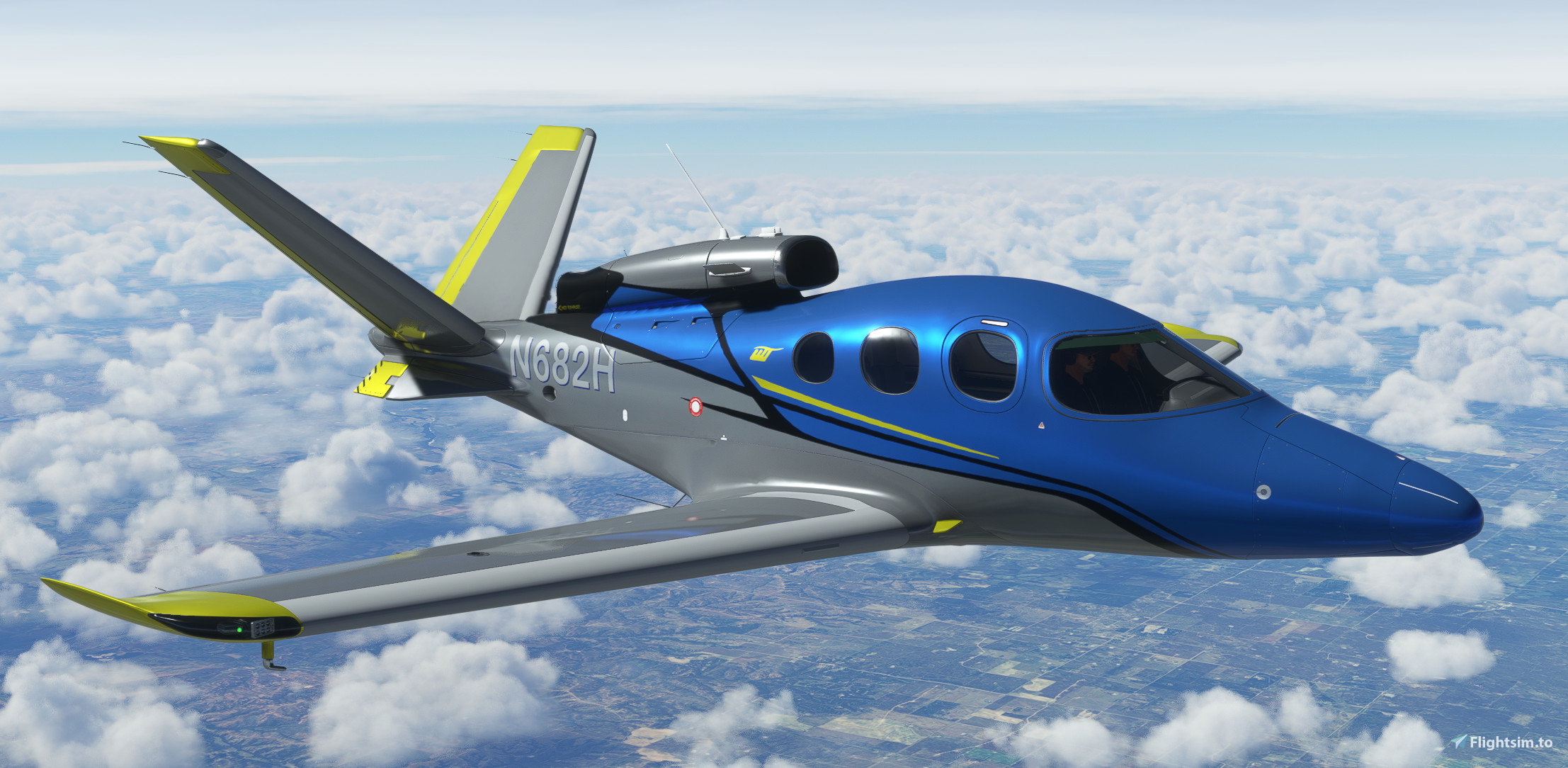 SF50 Vision Jet N682H - Image 1