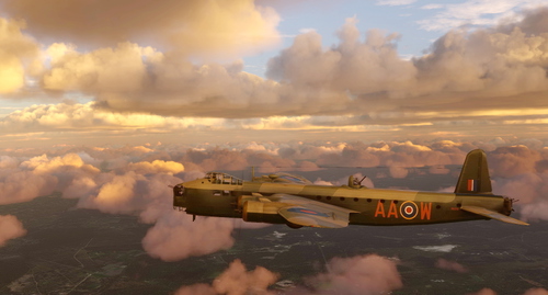 Short Stirling Mk.I R9250 AA-W of No.75 (New Zealand) Squadron
