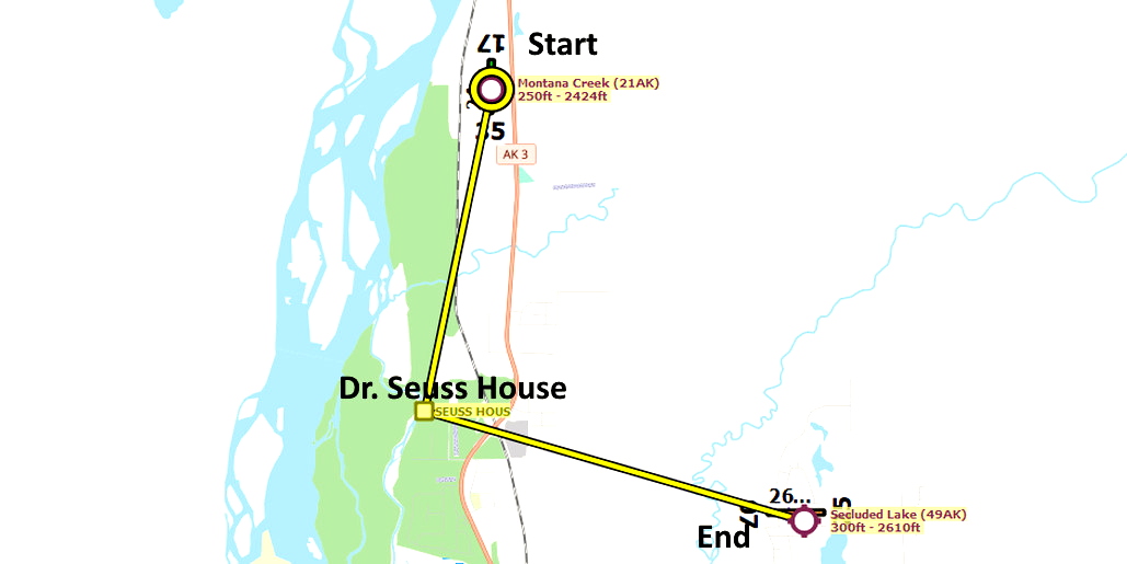 Short VFR - Alaska - Talkeetna - Dr. Seuss House for Microsoft Flight ...