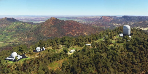 Ultralight Sightseeing - Australia - Coonabarabran - Siding Spring Observatory