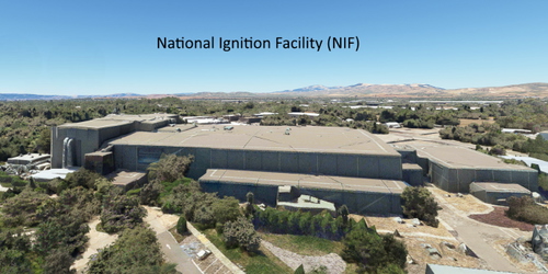 Ultralight Sightseeing - California - Livermore - Natl Ignition Facility - First Fusion Reaction