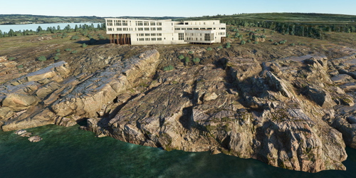 Ultralight Sightseeing - Canada - Newfoundland - Fogo Island Inn