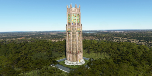 Ultralight Sightseeing - Florida - Lake Wales - Bok Tower Gardens