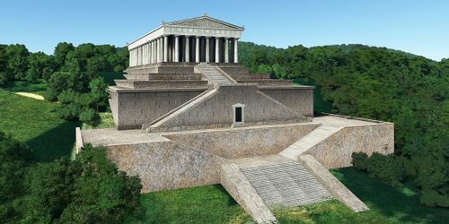 Ultralight Sightseeing - Germany - Regensburg - Walhalla