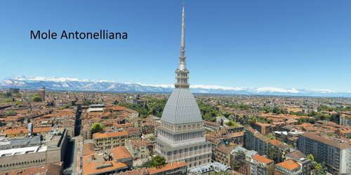 Ultralight Sightseeing - Italy - Turin - Reggia di Venaria - Allianz Stadium - Mole Antonelliana