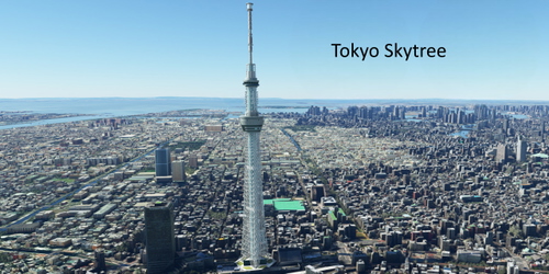 Ultralight Sightseeing - Japan - Tokyo Skytree - Diet Building - Tokyo Tower - Rainbow Bridge