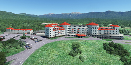 Ultralight Sightseeing - New Hampshire - Mount Washington Hotel