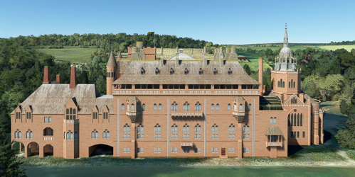 Ultralight Sightseeing - Scotland - Isle of Bute - Mount Stuart House