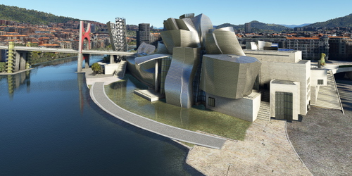 Ultralight Sightseeing - Spain - Bilbao - Guggenheim Museum