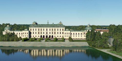 Ultralight Sightseeing - Sweden - Stockholm - Drottningholm Palace