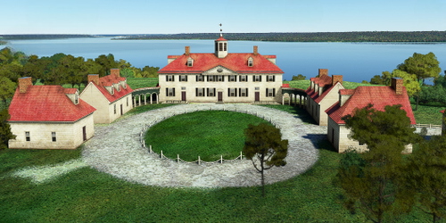Ultralight Sightseeing - Virginia - Mount Vernon - Home of George Washington