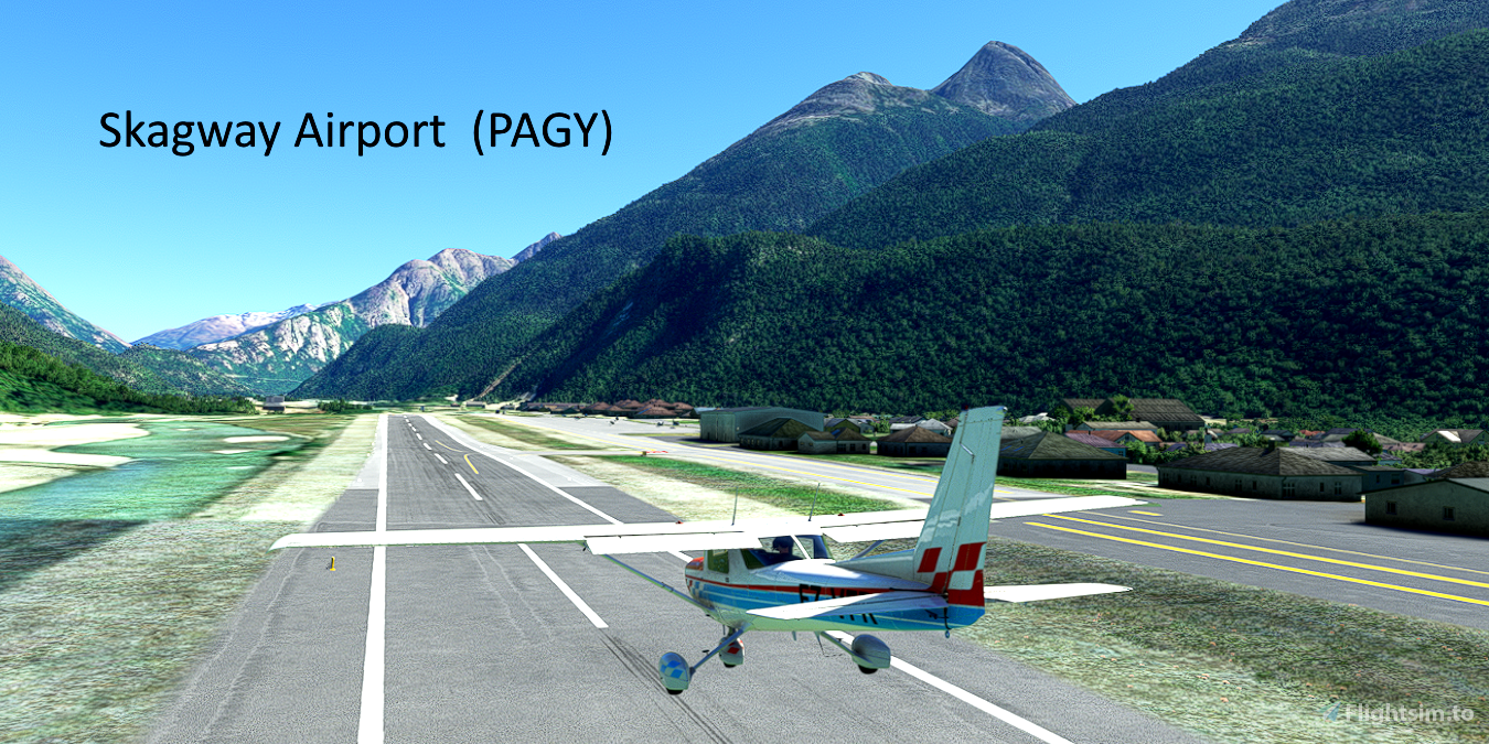 Short VFR Alaska Skagway » Microsoft Flight Simulator