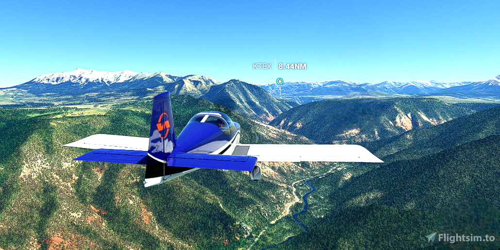 Short VFR Colorado Telluride Highest U.S. Commercial Airport for