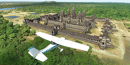 Ultralight Sightseeing - Cambodia - Angkor Wat