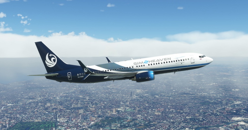 SIM2HEAVEN PMDG B737-800 Scimitar winglets
