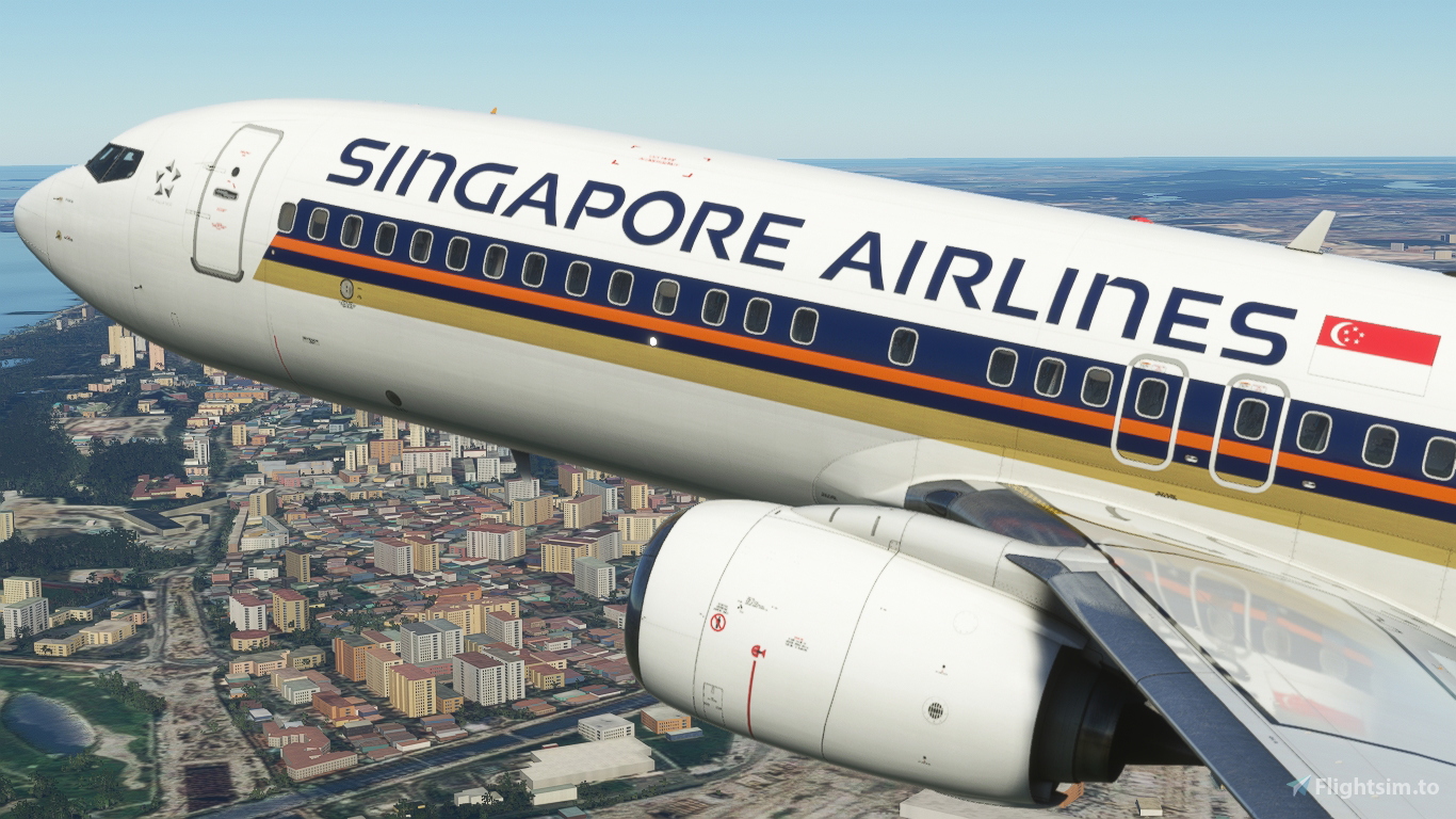 Singapore Airlines 9V-MGA for Microsoft Flight Simulator | MSFS