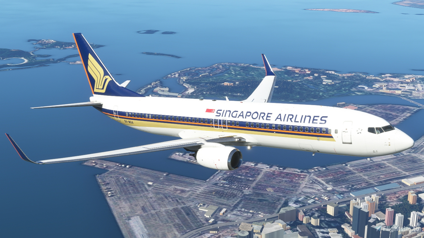 Singapore Airlines 9V-MGA for Microsoft Flight Simulator | MSFS