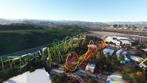 Six Flags Magic Mountain theme park, Los Angeles, CA thumbnail 6
