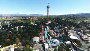 Six Flags Magic Mountain theme park, Los Angeles, CA thumbnail 10