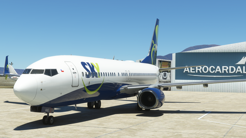SKY AIRLINE CC-AAG PMDG 738 SSW