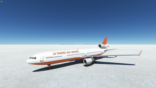 Sky Simulations MD-11 10 Tanker Air Carrier Tanker 914 Old Livery
