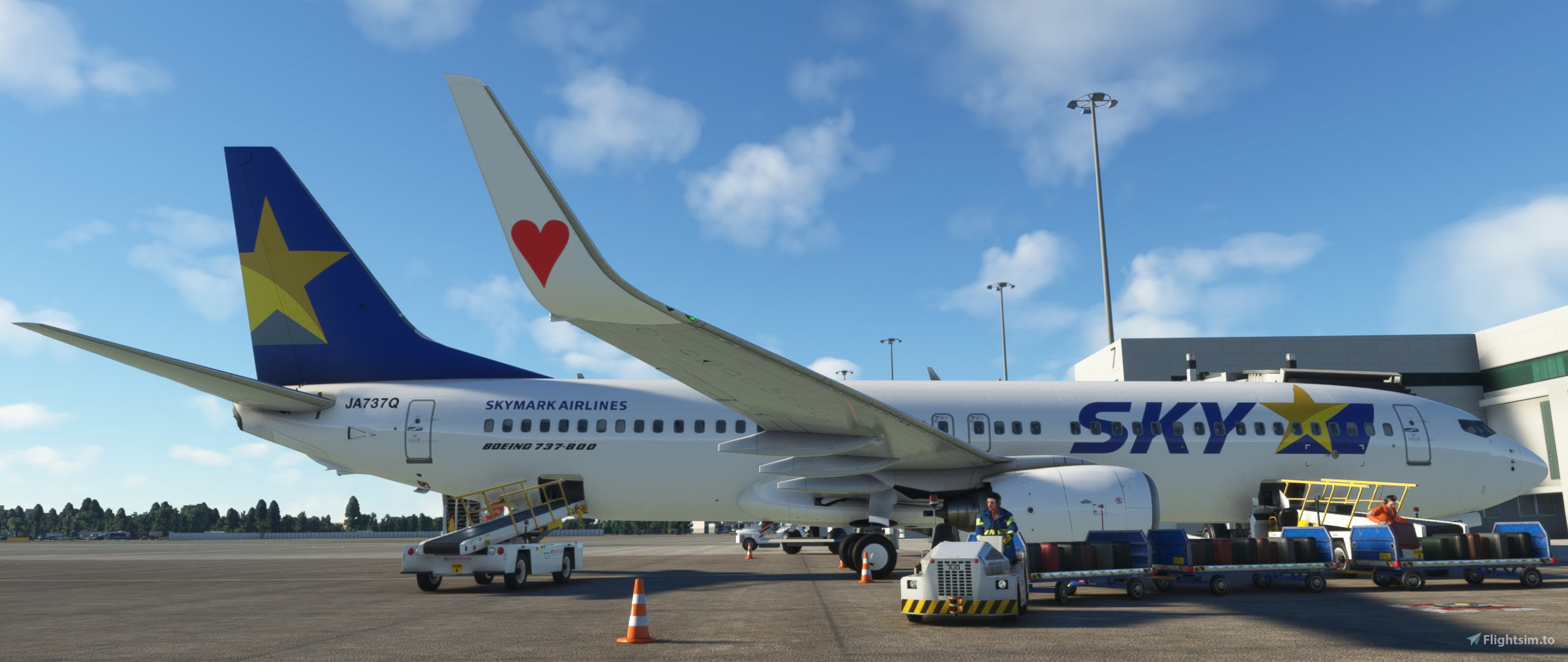 SKYMARK JA73AB Pikachu JET BC1 (2021) for Microsoft Flight